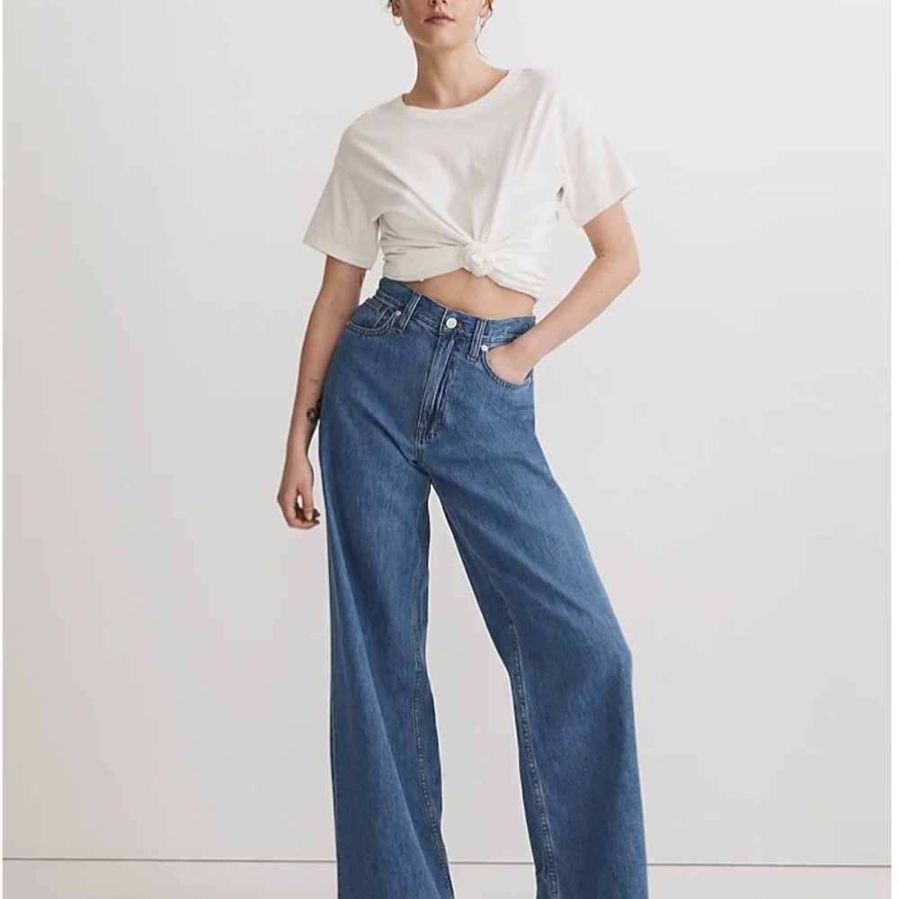 Madewell Superwide Leg Denim (high waist) - Size 27